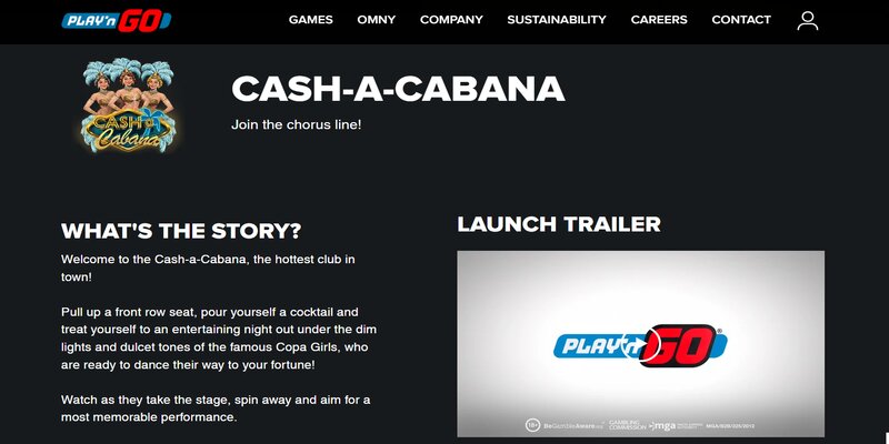 Game slot đỉnh cao Châu Âu Cash a Cabana