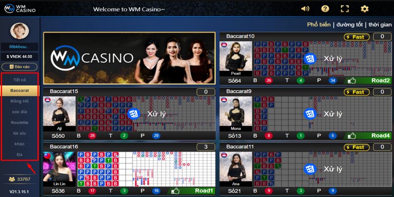 Review WM Casino - Nhà cái hàng đầu năm 2023
