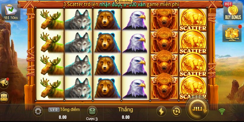 Hình ảnh chi tiết của trò chơi Trâu Rừng Xung Phong